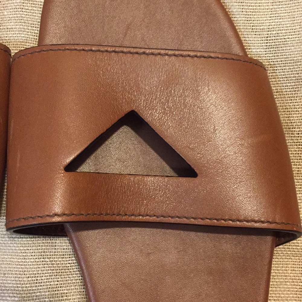 Prada logo slides sandals like new condition 38 - Picture 4 of 5